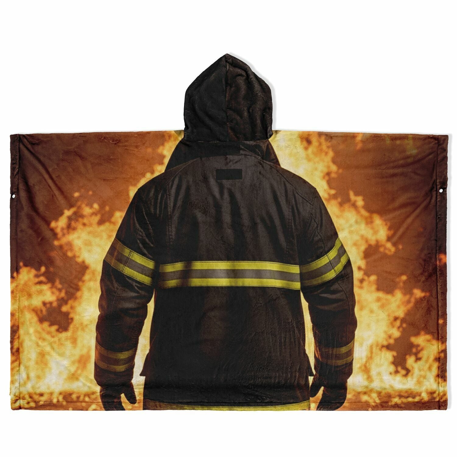 Sexy Firefighter Naptime Poncho